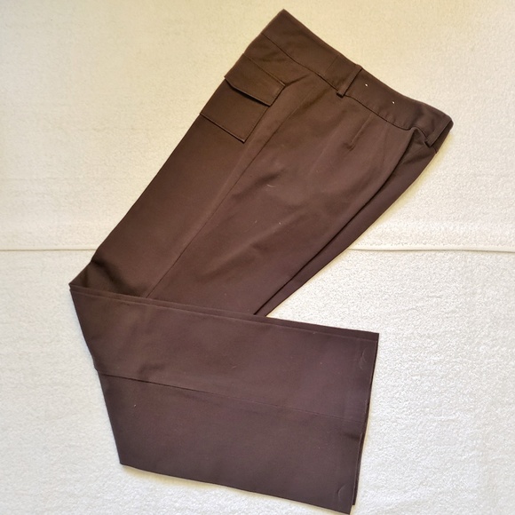 LOFT Pants - Ann Taylor Loft Stretch Brown Slacks